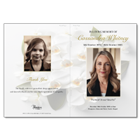 B4 Order of Service Booklet