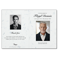 B9 Order of Service Booklet